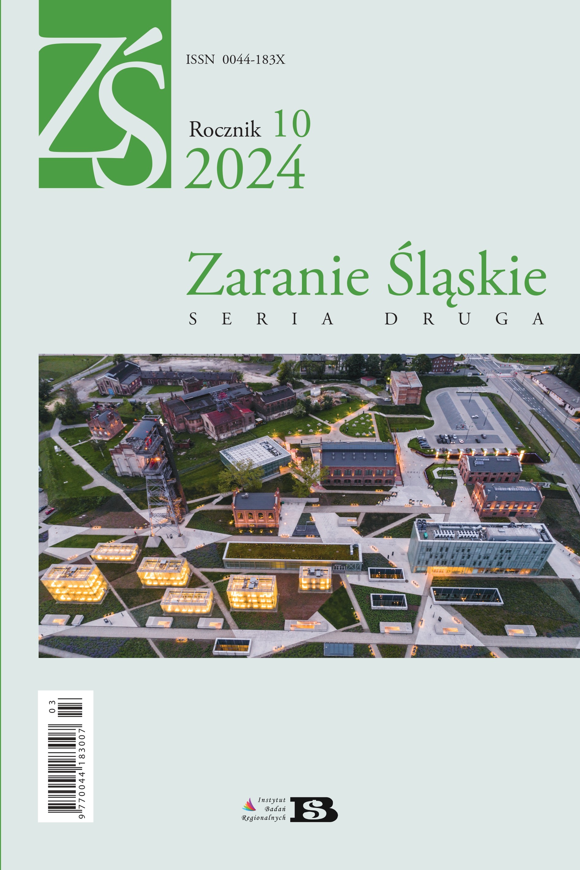 Pokaż Nr 10 (2024): Dziesiąty numer – Zaranie Śląskie. Seria druga