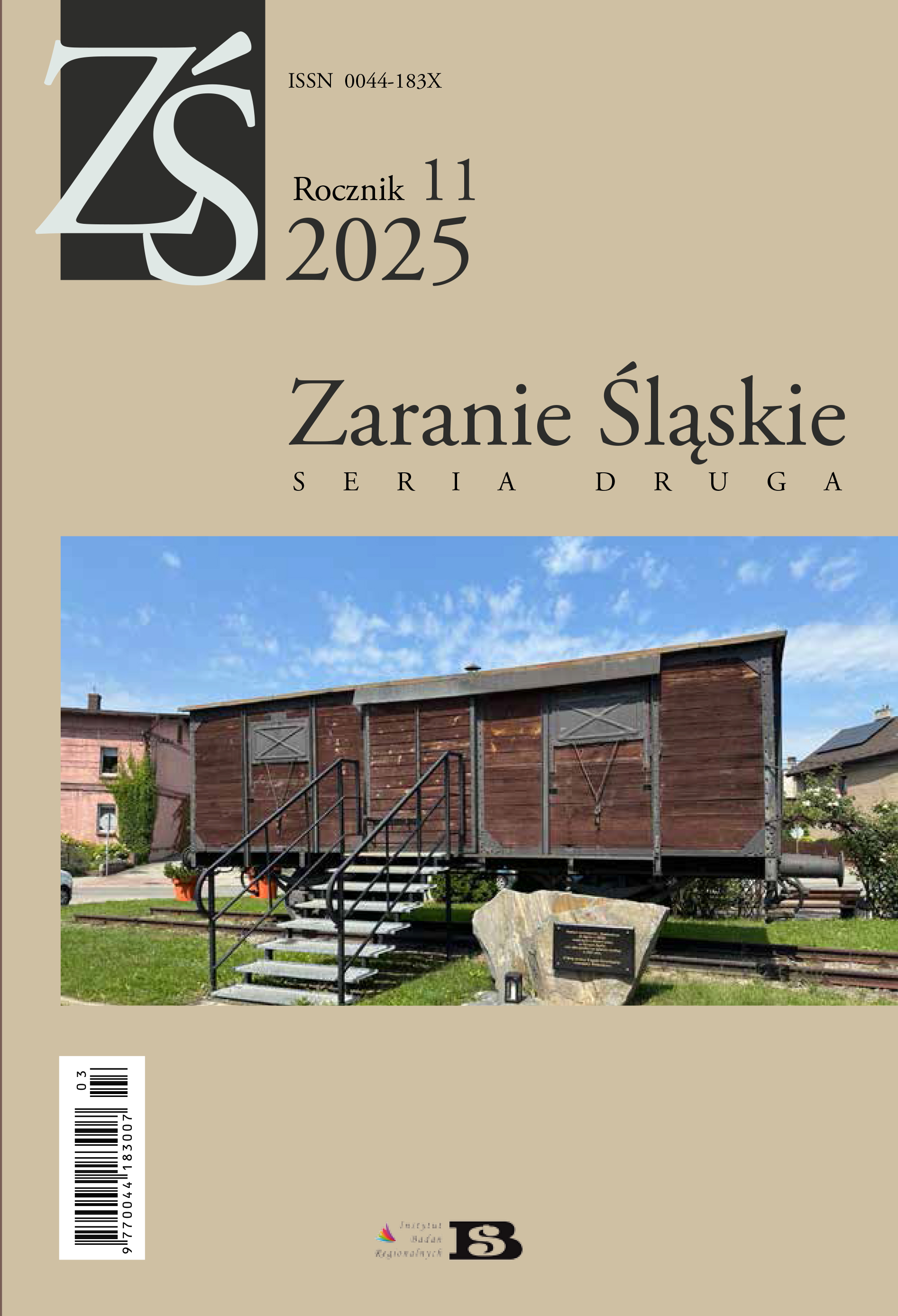 					Pokaż Nr 11 (2025): Jedenasty numer – Zaranie Śląskie. Seria druga
				